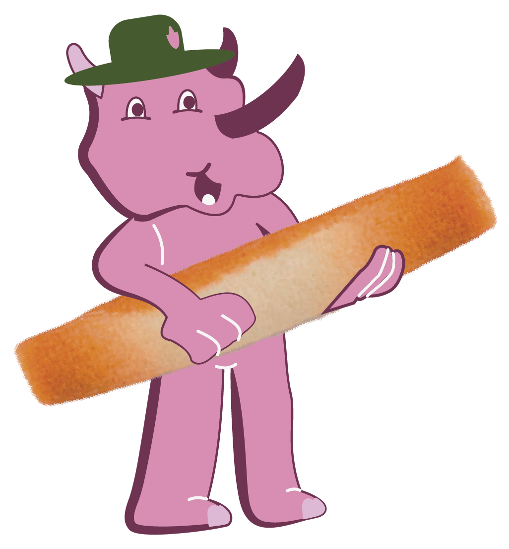 Mascotte met 7 verschillen